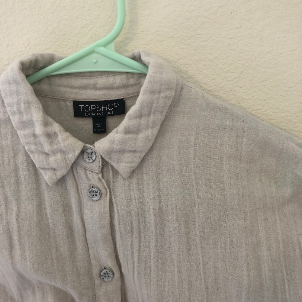 Topshop Button Down Top - image 2